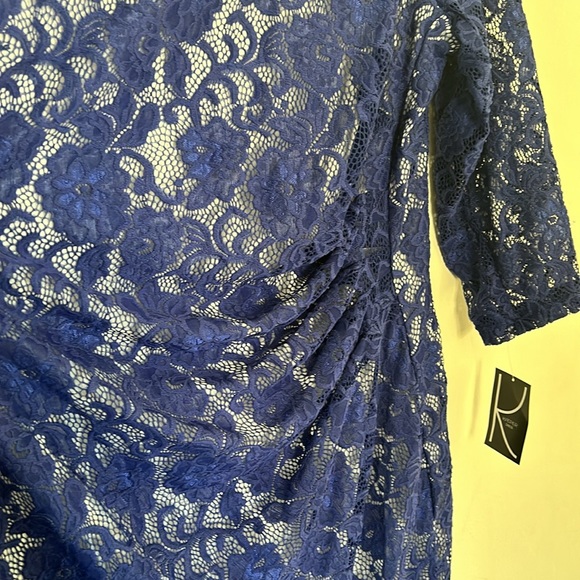 🎈3/$25🎈NWT Kasper 1X Laurissa Lace Sheath Dress - Picture 8 of 8